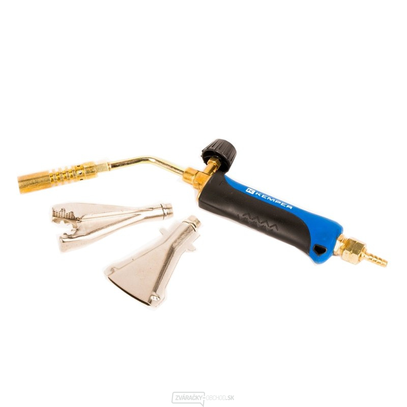 PB horák s reguláciou plameňa, 3 trysky