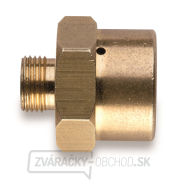 Adaptér na pripojenie kyslíka k miniautogénu Adaptér na pripojenie kyslíka k miniautogénu gallery main image