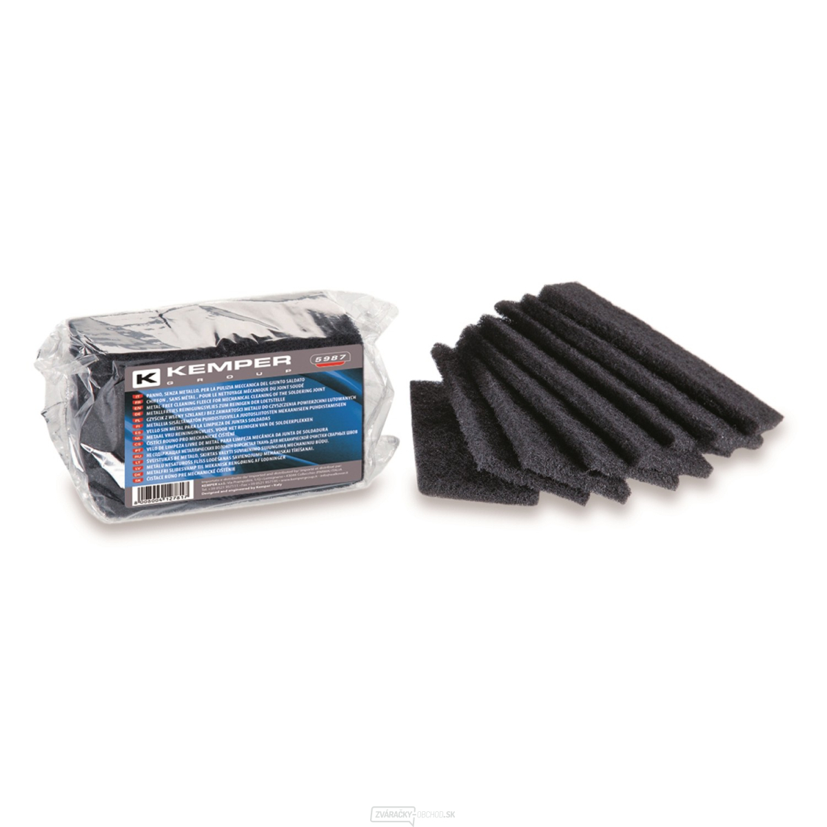 Čistiace rúno nekovové 10 ks CU-Rovlies