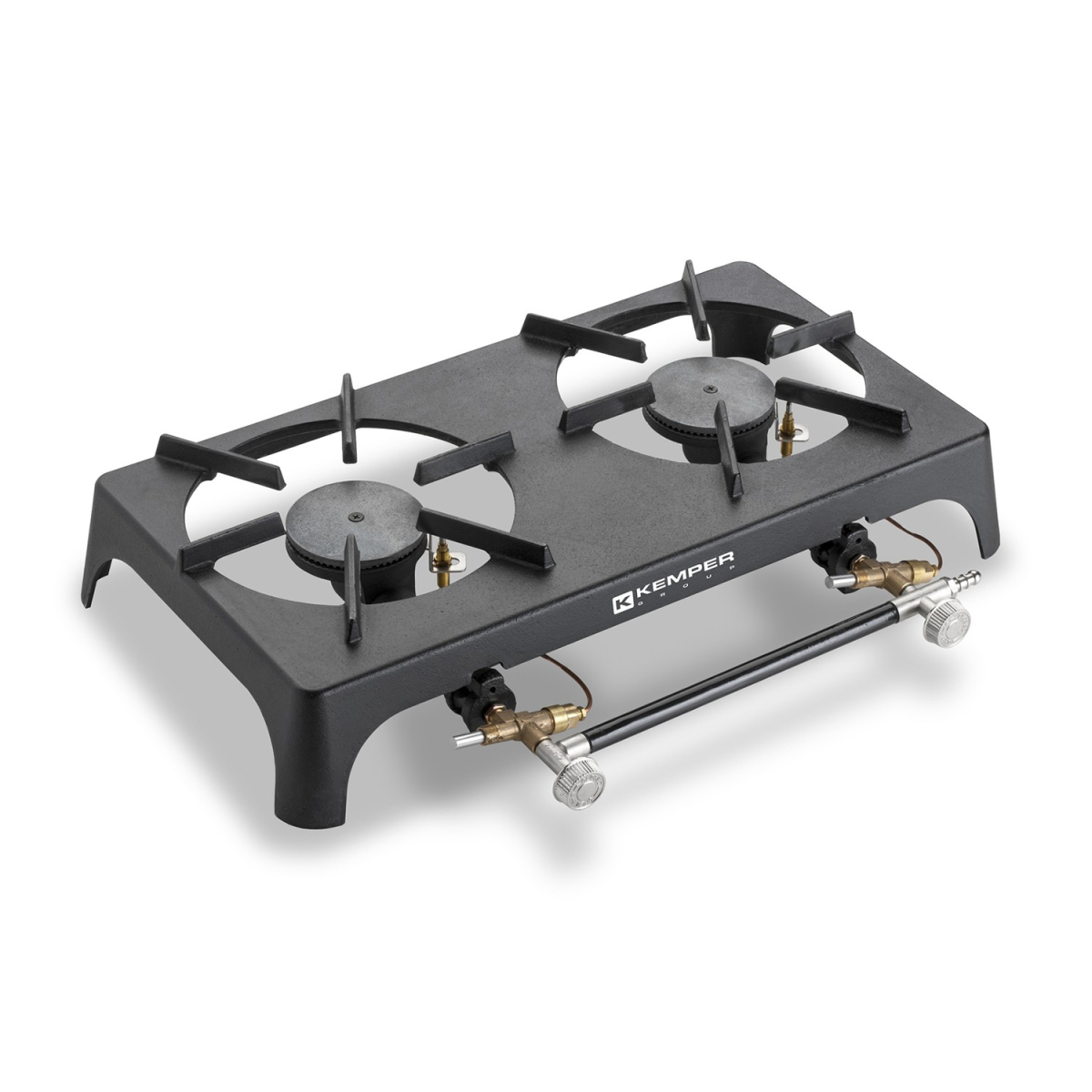 Liatinový sporák 2 x 7,5 kW, regulácia