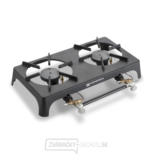 Liatinový sporák 2 x 7,5 kW, regulácia gallery main image