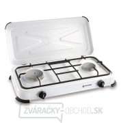 Smaltovaný dvojplatničkový sporák 2,6 kW gallery main image