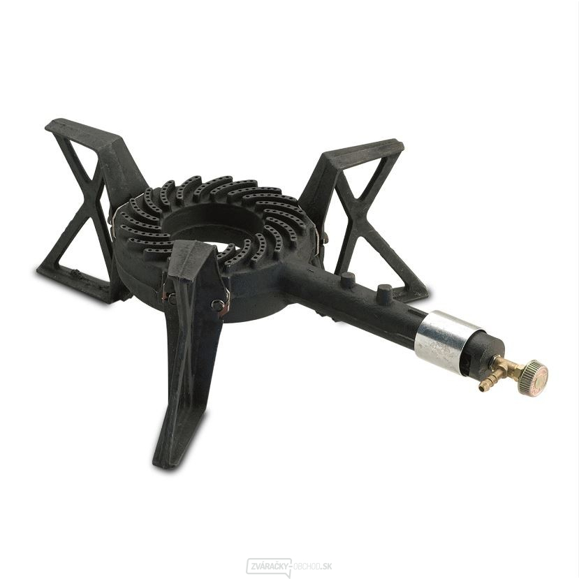 Liatinový sporák 7,5 kW na 3 nohách, PB 30 mbar