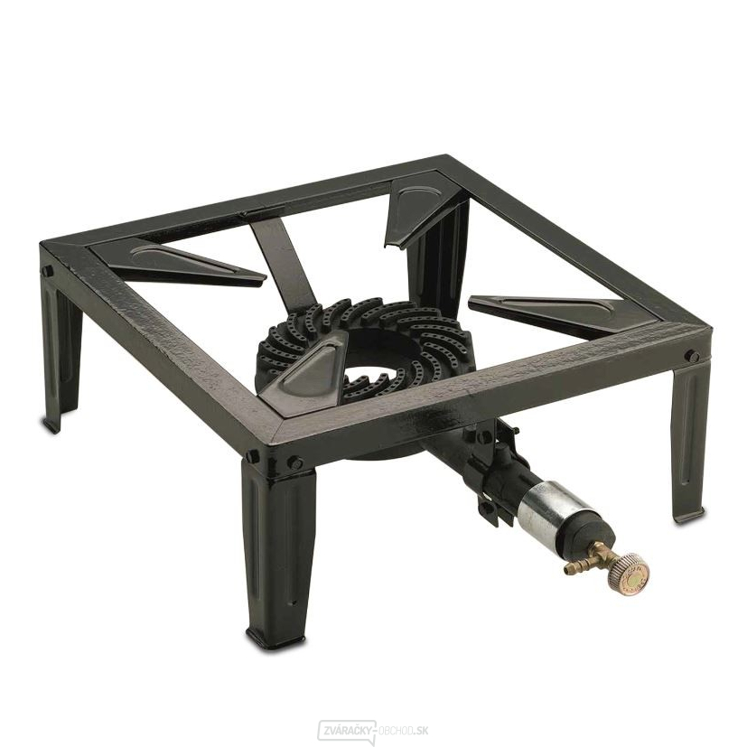 Liatinový sporák 7,5 kW, regulácia, PB 30 mbar