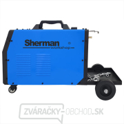 Sherman Invertorová zváračka DUALMIG 210 S4 s kolieskami a policou na fľaše + Horák + Káble + Kukla Náhľad