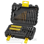 Stanley sada vrtákov do kovu Titanium/dreva/muriva, bity, držiak bitov, hlavica, záhlbník, adaptér Stanley sada vrtákov do kovu Titanium/dreva/muriva, bity, držiak bitov, hlavica, záhlbník, adaptér gallery main image