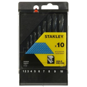 STANLEY STA56030 sada vrtákov do kovu 1-10mm gallery main image