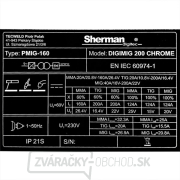 Synergická invertorová zváračka DIGIMIG 200 CHROME + káble + horák + príslušenstvo Synergická invertorová zváračka DIGIMIG 200 CHROME + káble + horák + príslušenstvo náhled