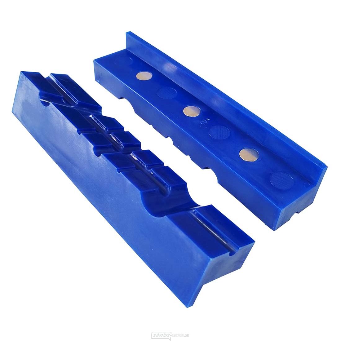 Magnetické čeľuste SOFT s drážkami - 155 mm - 2 ks Magnetické čeľuste SOFT s drážkami - 155 mm - 2 ks gallery main image