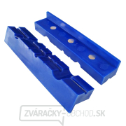 Magnetické čeľuste SOFT s drážkami - 155 mm - 2 ks gallery main image
