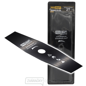 Nôž krovinorezu (305*90*25.4) 2T PROCRAFT | H-2T Nôž krovinorezu (305*90*25.4) 2T PROCRAFT | H-2T gallery main image