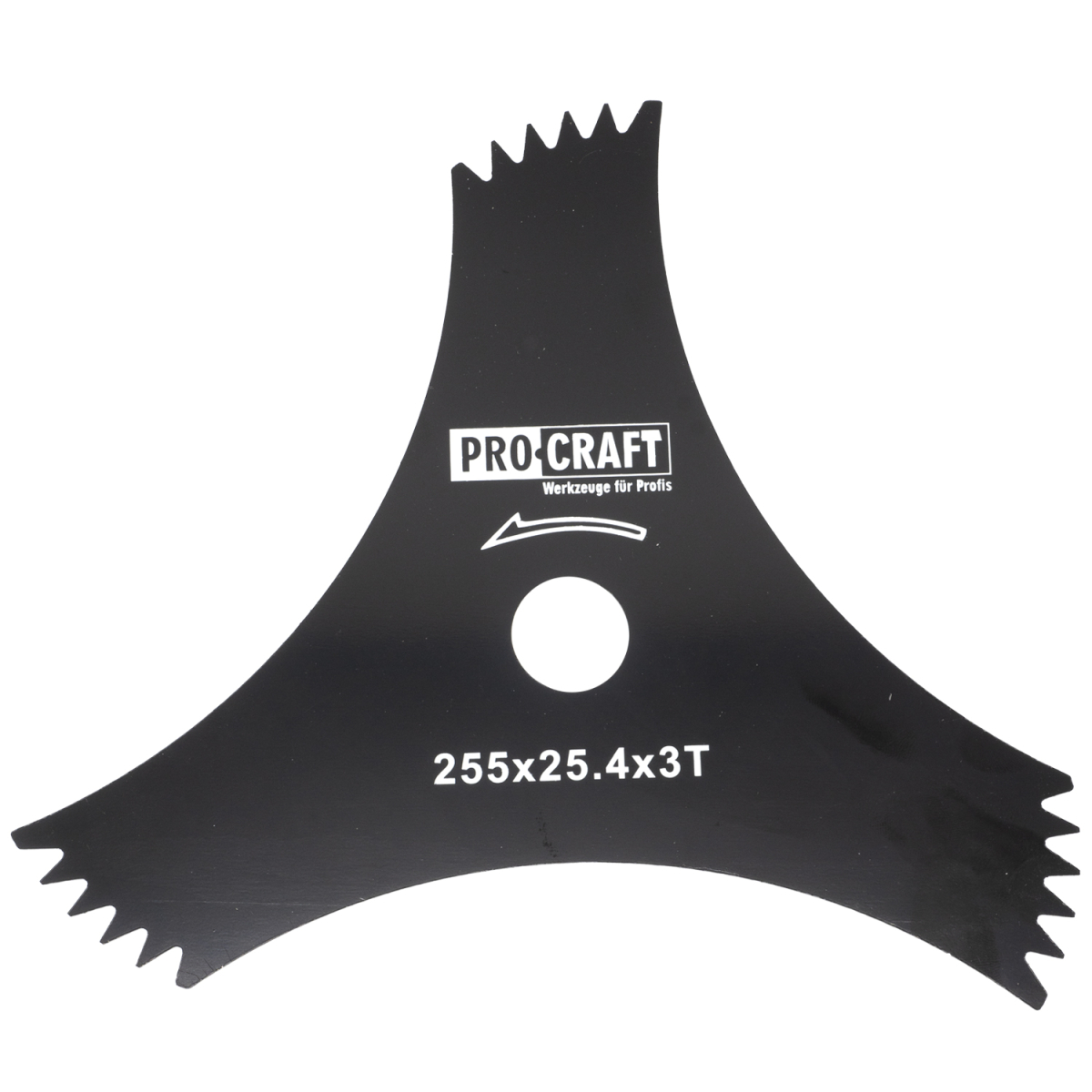 Nôž krovinorezu (D255*25.4) 3T (DRAGON) PROCRAFT | H-3T/D H-3T/D