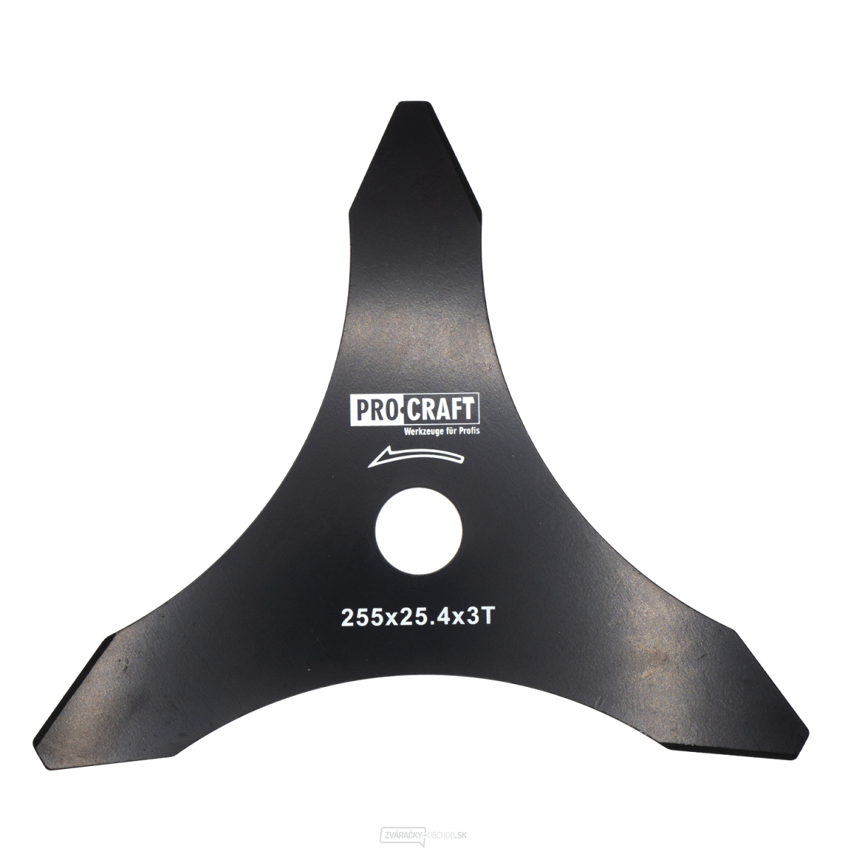 Nôž krovinorezu (D255*25.4) 3T vrúbkovaný PROCRAFT | H-3T/Z gallery main image