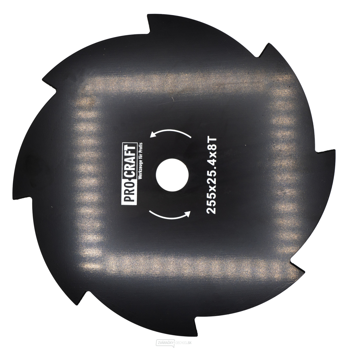Nôž krovinorezu (kotúč) (D255*25.4) 8T PROCRAFT | H-8T