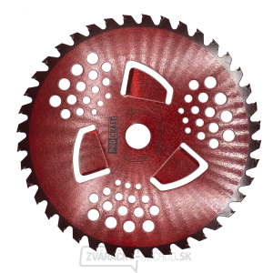 Nôž krovinorezu (kotúč) (D255*25.4) 40T s vnútornými čepeľami pre vysokú trávu (red) PROCRAFT | H/P-3/R Nôž krovinorezu (kotúč) (D255*25.4) 40T s vnútornými čepeľami pre vysokú trávu (red) PROCRAFT | H/P-3/R gallery main image