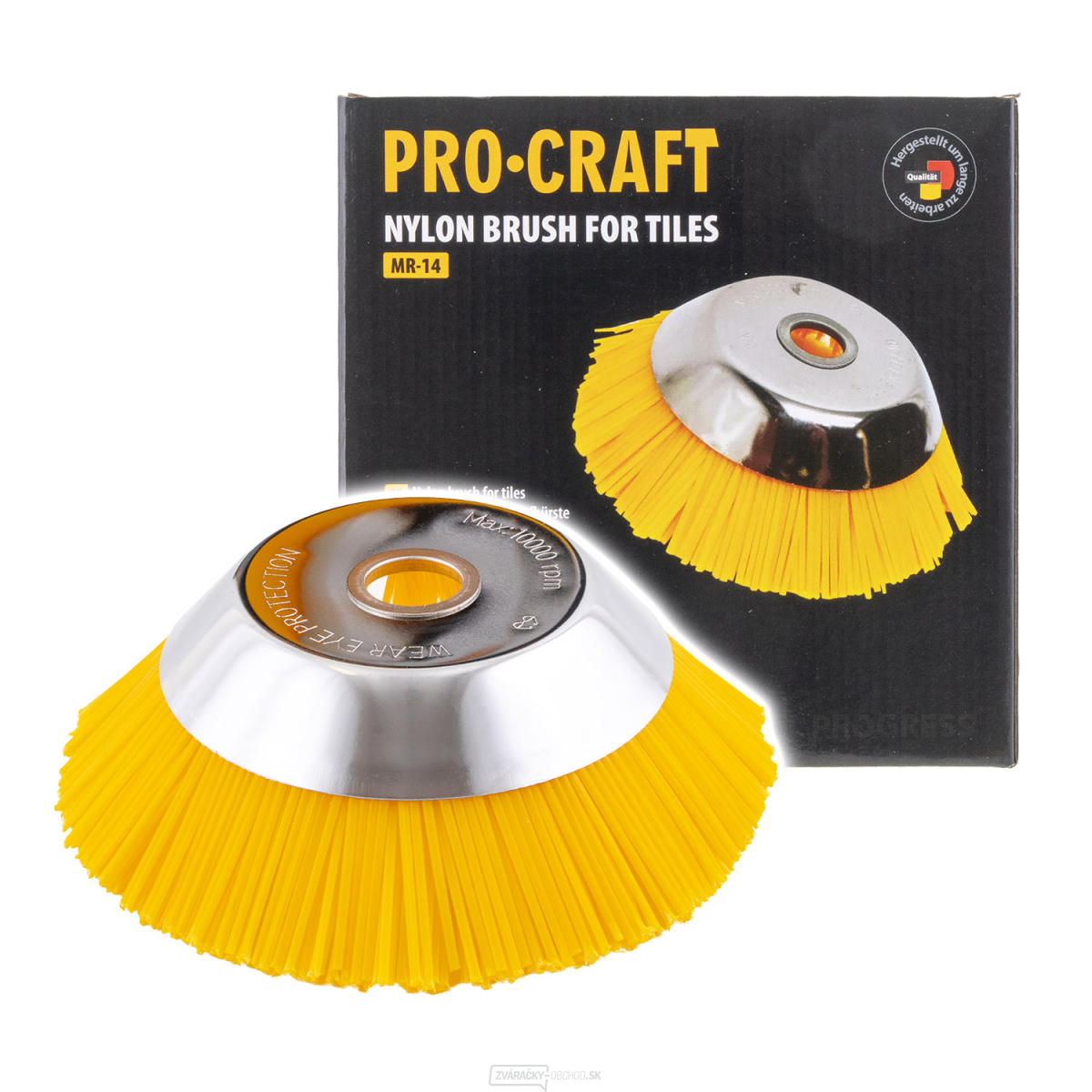 Nylonový kefa do krovinorezu na dlažbu PROCRAFT | MR-14