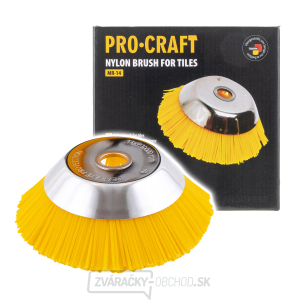 Nylonový kefa do krovinorezu na dlažbu PROCRAFT | MR-14 Nylonový kefa do krovinorezu na dlažbu PROCRAFT | MR-14 gallery main image