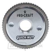 Brúska uhlová Procraft PW1050 + rýchloupínacia matica, 10x rezný kotúč, 2x lamelový kotúč | SPW1050/RM14 náhled