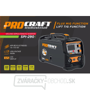 Kombinovaná invertorová zváračka Co Flux - trubičkový drôt, MMA, TIG lift Procraft SPI-290 | SPI-290 Kombinovaná invertorová zváračka Co Flux - trubičkový drôt, MMA, TIG lift Procraft SPI-290 | SPI-290 náhled