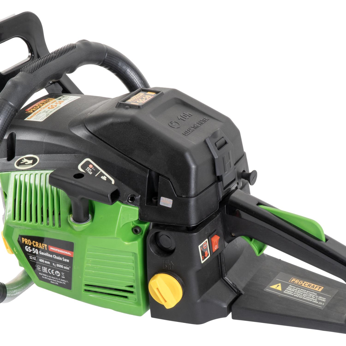 Benzínová reťazová píla Procraft GS-50 | GS-50 Náhľad