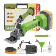 Aku strojček na strihanie oviec Procraft SC20 | SC20 Aku strojček na strihanie oviec Procraft SC20 | SC20 gallery main image