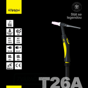 KOWAX TIG horák T26A 4m-14pin Náhľad