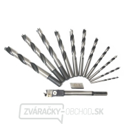 Sada vrtákov do dreva - 14 ks (3,4,5,6,7,8, 9,10,11,12,13mm) Sada vrtákov do dreva - 14 ks (3,4,5,6,7,8, 9,10,11,12,13mm) gallery main image
