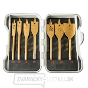 Súprava plochých vrtákov do dreva 10,12,16,19,22,25,32mm TITAN Súprava plochých vrtákov do dreva 10,12,16,19,22,25,32mm TITAN gallery main image