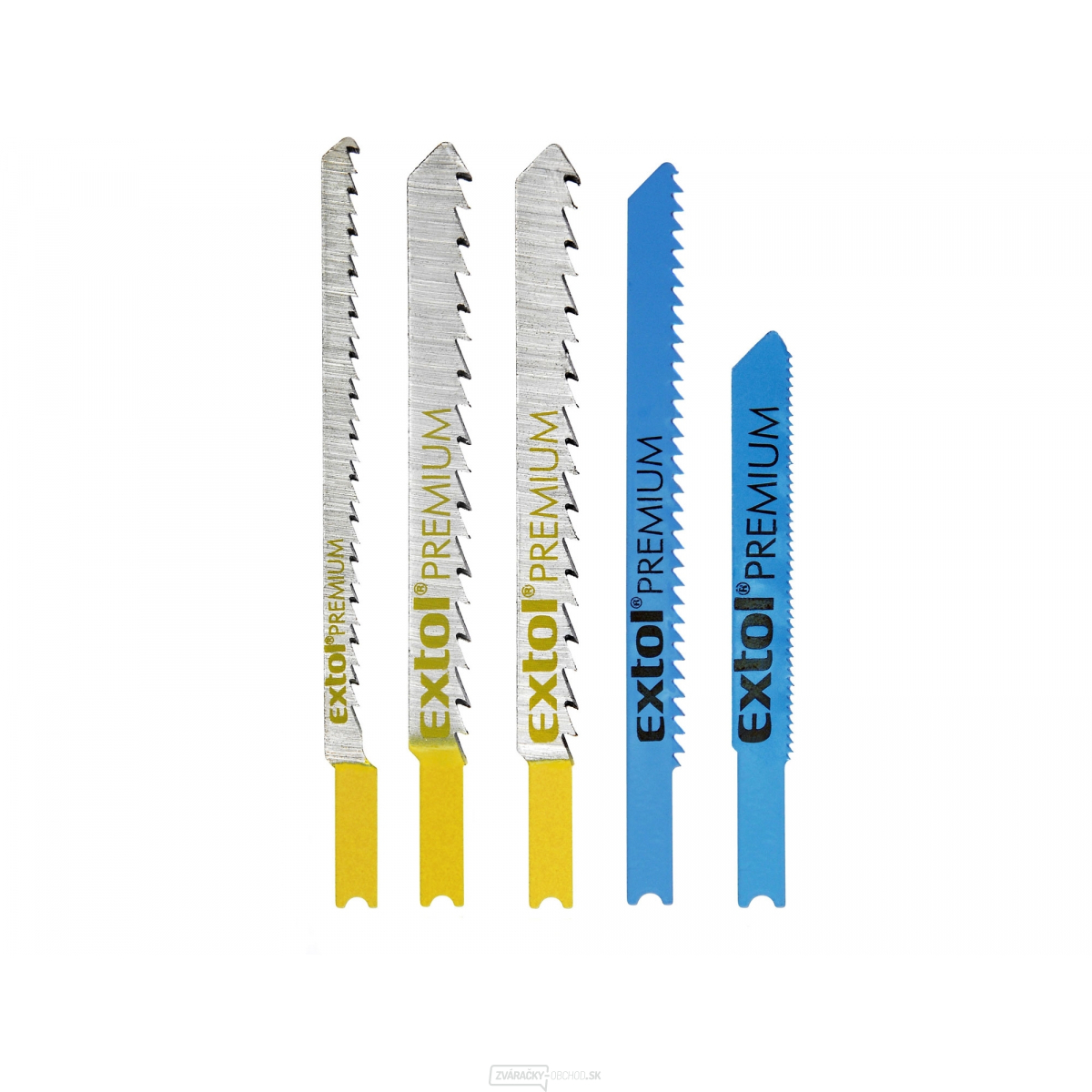 Plátky do priamočiarej píly-mix, sada 5ks