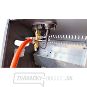 Kombinované plynové 4,2 kW a elektrické 1,5 kW kachle MAGG s ventilátorom náhled