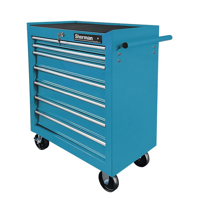 Sherman dielenská skriňa na náradie - Modrá 7811375