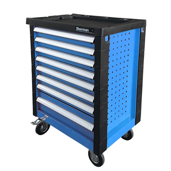 Sherman Dielenská skriňa na náradím 6/8 - Modrá 7811567