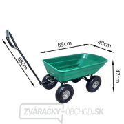 Sherman Sklápací záhradný prepravný vozík Náhľad