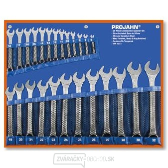 Sada očkopl.kľúčov, 25dielov, rol.taška Sada očkopl.kľúčov, 25dielov, rol.taška gallery main image