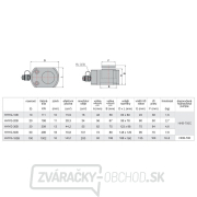 Hydraulický valec nízky HHYG-100B Náhľad