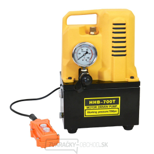 Elektrická hydraulická pumpa s tlakomerom HHB-700T Elektrická hydraulická pumpa s tlakomerom HHB-700T gallery main image