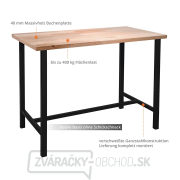 Dielenský stôl P 1200 S Black Line Náhľad