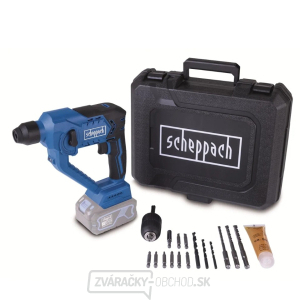 Scheppach C-RHD130-X aku 20 V IXES vŕtacie kladivo SDS Plus 3v1 s príklepom, kufrom a príslušenstvom (bez batérie a nabíja Scheppach C-RHD130-X aku 20 V IXES vŕtacie kladivo SDS Plus 3v1 s príklepom, kufrom a príslušenstvom (bez batérie a nabíja gallery main image