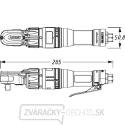 Pneumatický račňový uťahovák HAZET 9022-360 Náhľad