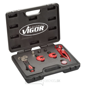 Súprava nástrojov na vylisovanie lemu na brzdových trubičkách VIGOR V5513 Súprava nástrojov na vylisovanie lemu na brzdových trubičkách VIGOR V5513 gallery main image