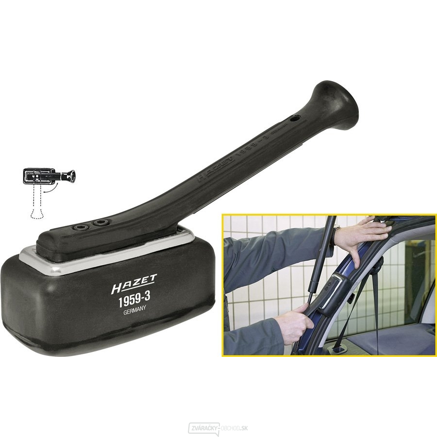 Kladivo s elastickou hmotou HAZET 1959-3 Kladivo s elastickou hmotou HAZET 1959-3 gallery main image