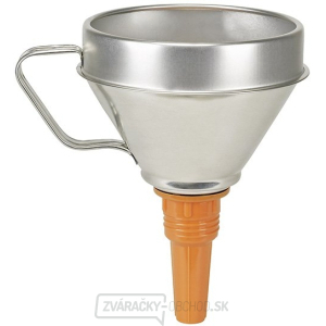 Kovový lievik s plastovým nástavcom PRESSOL 02 344 Kovový lievik s plastovým nástavcom PRESSOL 02 344 gallery main image