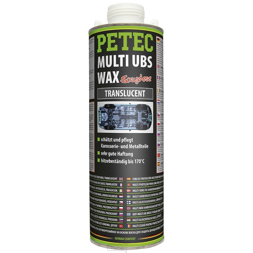 PETEC 73410 Vosk na ochranu karosérií, priesvitný