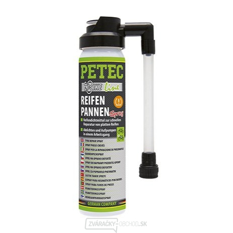 PETEC 70575 Prípravok na utesnenie pneumatík bicyklov