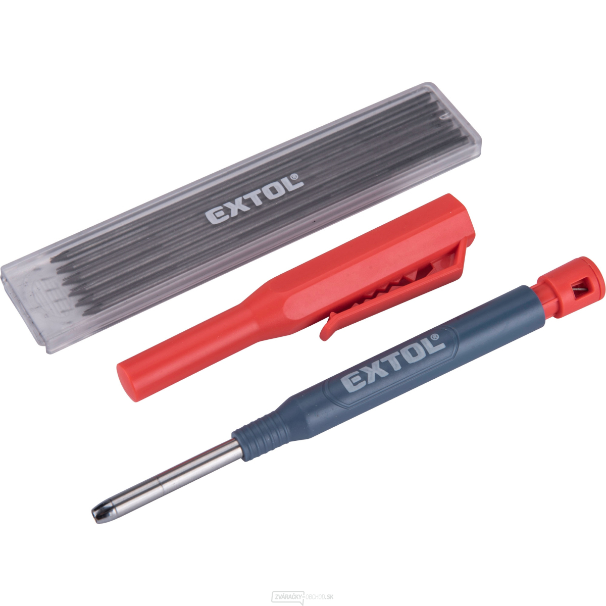 Ceruzka-značkovač s puzdrom a vymeniteľnou tuhou, O 2,8mm tvrdosť HB