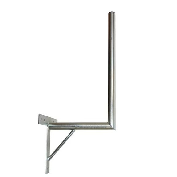 Anténny držiak 35cm na stenu so vzperou, rúrka 42/2mm, výška 56cm