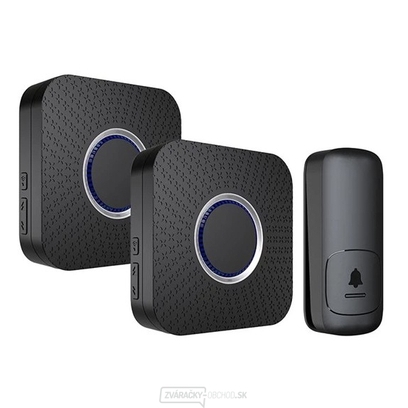 Zvonček bezdrôtový GETI GWDK208B kinetický sada