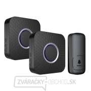 Zvonček bezdrôtový GETI GWDK208B kinetický sada gallery main image