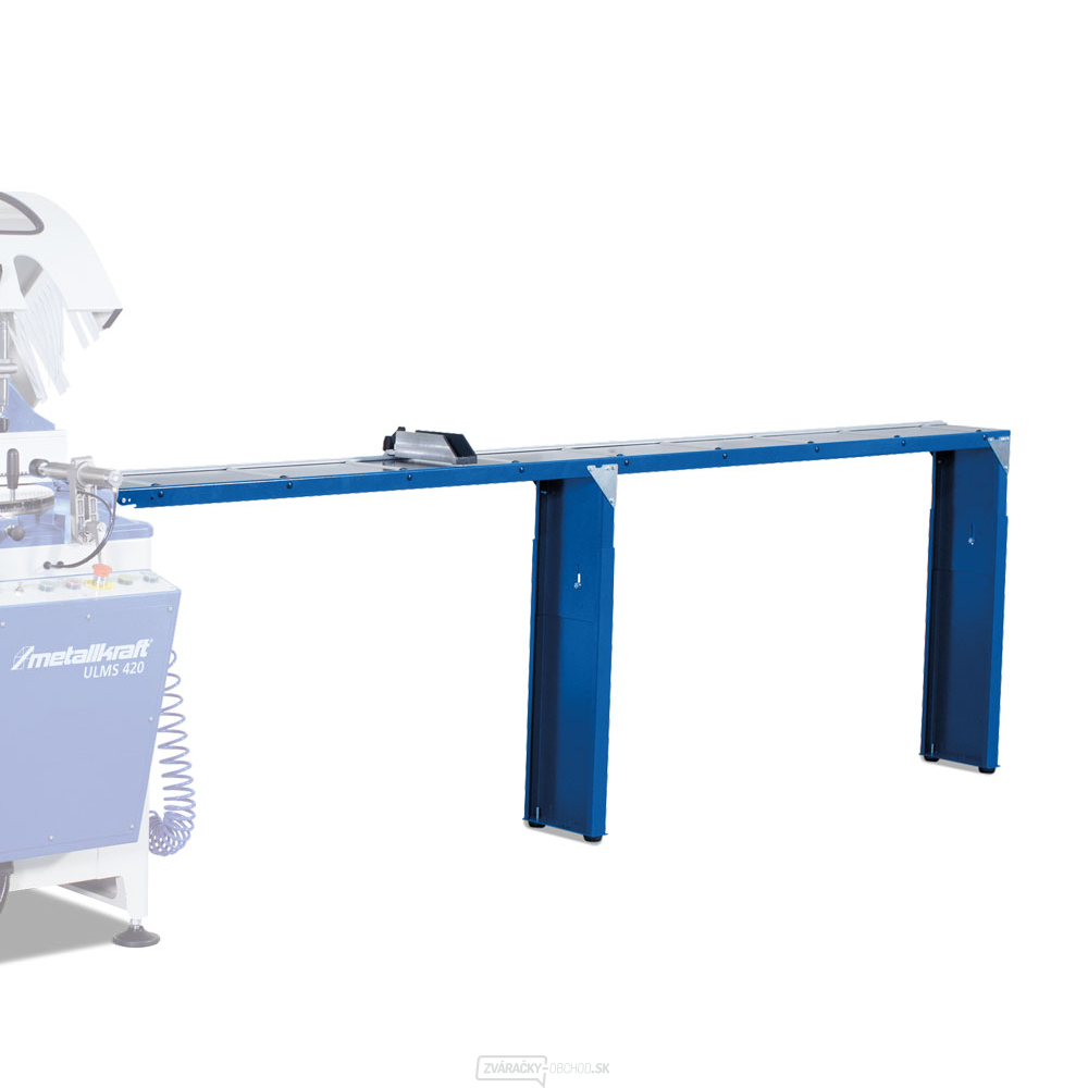 6 m valčeková trať s dorazom a stupnicou, ľavá