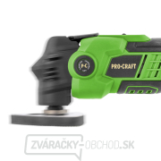 Aku multifunkčná oscilačná brúska Procraft PMT22bb (bez batérie a nabíjačky) | PMT22bb náhled